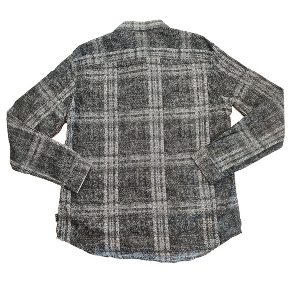 John Varvatos Neil Mens Reversible LS Button Shirt L Lightweight Cotton $188 NWT - Picture 7 of 16